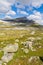 Panoramic view Aurland, Sogn og Fjordane, Norway