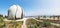 Panoramic view of Bahai House of Worship Temple - Santiago, Chile