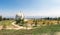 Panoramic view of Bahai House of Worship Temple - Santiago, Chile