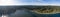 Panoramic View of Bainbridge Island Washington USA