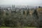 Panoramic view of Bamberg landscape with Cathedral Bamberger Dom , Upper Franconia, Bavaria, Germany. November 2014