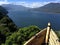 Panoramic view from a bamboo boat from Wanagiri Hidden Hills in Bali