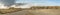 Panoramic view of Bardenas Reales, Spain