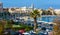 Panoramic view of Bari seafront