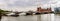 Panoramic view of Battersea Power Station