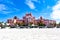 Panoramic view from the beach of The Don Cesar Hotel. The Legendary Pink Palace of St. Pete Beach 2