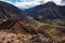 Panoramic view of the beautiful Andes - Peru, South America