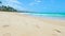 Panoramic view of a beautiful beach of the Brazilian northeast