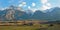 Panoramic View of beautiful Coastal Mountain range