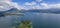 Panoramic view of beautiful Lake Arenal, Costa Rica