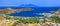 Panoramic view of beautiful Serifos island