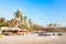 Panoramic view of beautiful tropical beach Vagator