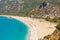 Panoramic view Belcekiz Beach. Oludeniz, Blue Lagoon Fethiye