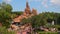 Panoramic view of Big Thunder Mountain Railroad from Steam Boat in Magic Kingdom 2