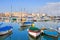 Panoramic view of Bisceglie. Puglia. Italy.
