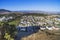 Panoramic view from the Bishop Peak of San Louise Obispo , California, USA