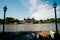 Panoramic view of Boats at Tigre River - Tigre, Buenos Aires, Argentina