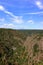 Panoramic view into the Bode Gorge, Harz Mountains, Saxony-Anhalt, Germany