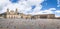 Panoramic view of Bolivar Square with Cathedral and Colombian National Capitol and Congress - Bogota, Colombia