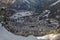 Panoramic view of bormio, italy