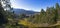 Panoramic view of Bright Angel park in Vancouver Island, BC
