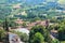 Panoramic view of Brisighella. Emilia-Romagna. Ita
