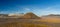 Panoramic view of Bromo and Batok mountain