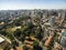 Panoramic view of the buildings and houses of the Vila Mariana neighborhood in SÃ£o Paulo, Brazil