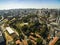 Panoramic view of the buildings and houses of the Vila Mariana neighborhood in SÃ£o Paulo, Brazil