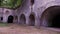 Panoramic view of the bunkers inside the fortress