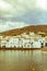 Panoramic view of Cadaques on Mediterranean seaside, Spain