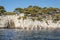 Panoramic view of the Calanque of Cassis