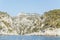 Panoramic view of the Calanque of Cassis