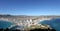 Panoramic view of Calpe, Spain