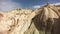 Panoramic view of a canyon in Goreme, Cappadocia, Turkey