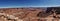 Panoramic view of canyonlands national park utah