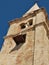 A panoramic view of the caorle venice italy madonna dell angelo church lighthouse bell tower
