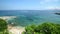 Panoramic view of Capri coastline on a springtime day