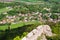 Panoramic view from the castle Chojnik