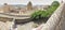 Panoramic view from Castle to the centre of medieval Trujillo to