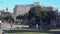 Panoramic view of Catalunya square in the center of Barcelona