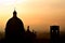 Panoramic view of the cathedral dome of Brescia