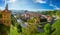 Panoramic view of Cesky Krumlov