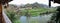 panoramic view of Chengyang village with Bridge