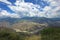 Panoramic view of Chicamocha Canyon near Bucaramanga in Santander, Colombia