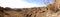 Panoramic view of the Chihuahuan Desert in Big Bend National Park, USA