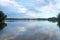 Panoramic view of Chipping Norton lake in Sydney, Australia