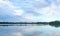 Panoramic view of Chipping Norton lake in Sydney, Australia