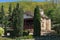 Panoramic view of Church of Temski monastery St. George, Pirot, Republic of Serbia