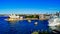 Panoramic View of Circular Quay, Sydney Harbour, Australia